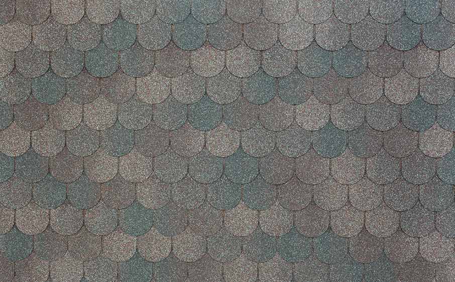 Гибкая черепица TEGOLA NOBIL TILE Верона темно-серый