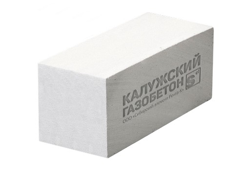 Газобетонные блоки Калужский D600 В3,5 625х250х400